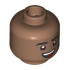 MINI HEAD, NO. 4532: {умерено кафяв}