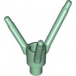 Plant Flower Stem with Bar Holder, Bar, and 3 Stems: {пясъчно зелен}
