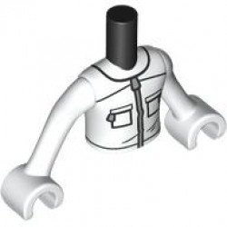 TORSO,BOY, W/ ARM, NO. 200: {черен}