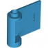 Door 1 x 3 x 2 Right - Open Between Top and Bottom Hinge: {тъмно небесносин}