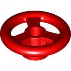 STEE.WHEEL Ø16 F/CONSOLE 2X2: {ярко червен}
