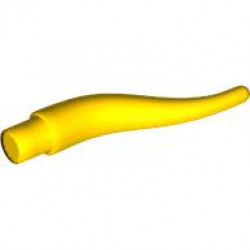 HORN 2,5M Ø3,2 WITH SHAFT: {ярко жълт}
