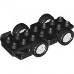 WHEEL BASE 2X7, W/ DIA. 26.8, NO.1: {черен}
