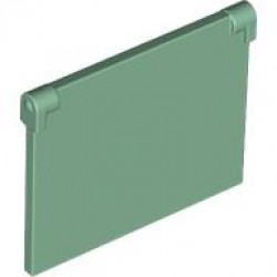 Glass for Window 1 x 4 x 3 - Opening: {пясъчно зелен}