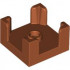 WALL 2X2X1 W/ KNOB: {тъмно оранжев}