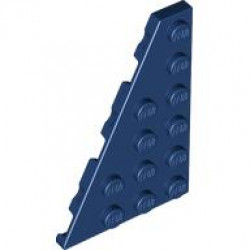 Wedge, Plate 6 x 4 Left: {земно син}