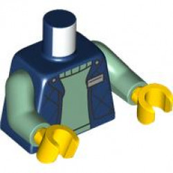 MINI UPPER PART, NO. 7336: {земно син}