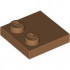 PLATE 2X2, W/ REDUCED KNOBS: {умерен нуга}