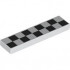 FLAT TILE 1X4, NO. 222: {бял}