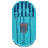 Tile, Round 2 x 4 Oval with Door with Spindles, Dark Blue Wood Grain and Copper Knocker Pattern: {ярко синьо-зелен}