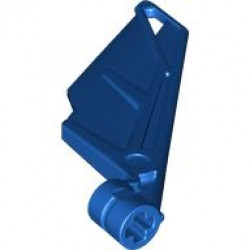 Bionicle Wing Small / Tail with Axle Hole: {ярко син}