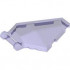 Windscreen 6 x 4 x 1 Hexagonal with Bar Handle: {прозрачно ярко синьо-виолетов}