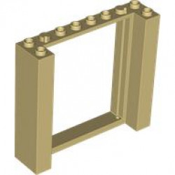 Door, Frame 2 x 8 x 6: {тухлено жълт}