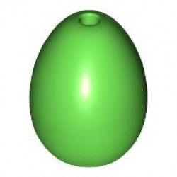 Egg with Small Pin Hole: {ярко зелен}