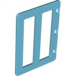 DOOR 4X5, W/ CUT OUT, NO. 1: {умерено небесносин}