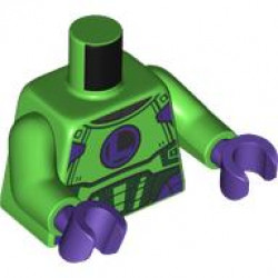 MINI UPPER PART, NO. 7423: {ярко зелен}