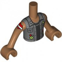 TORSO,BOY, W/ ARM, NO. 206: {умерен нуга}