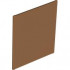 Glass for Window 1 x 6 x 6 Flat Front: {умерен нуга}