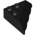 ROOF TILE 4X4, OUTSIDE CORNER, DEG. 45: {черен}