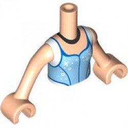 TORSO, GIRL, W/ ARM, NO. 619: {светло нуга}