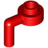 PLATE 1X1, W/ VERT. 3.2 SHAFT: {ярко червен}