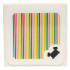 Tile 2 x 2 with Super Mario Scanner Code Engine Pattern (Sticker) - Set 72035: {бял}