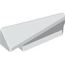 Wedge 5 x 1 x 1 1/3 with 4 x 1 Base Right: {бял}