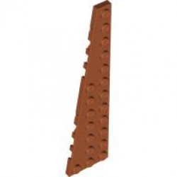 LEFT PLATE W. ANGLE 3X12: {тъмно оранжев}