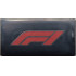 Tile 2 x 4 with Formula 1 Logo Stylized Red 'F1' Pattern: {черен}