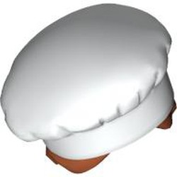 MINI WIG,W/ HAT, NO. 2: {бял}