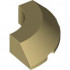 1/4 CONE, 4X4X1, W/ CUTOUT, NO. 1: {тухлено жълт}