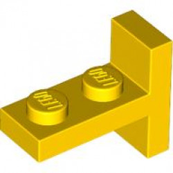 Bracket 1 x 2 - 2 x 1 Centered: {ярко жълт}