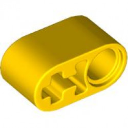 BEAM 1X2 W/CROSS AND HOLE: {ярко жълт}