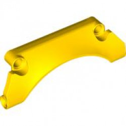 SHELL 3X9X2, W/ 4.85 HOLE, NO. 1: {ярко жълт}