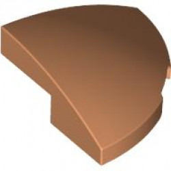 Slope, Curved 2 x 2 x 2/3 Corner Round: {нуга}