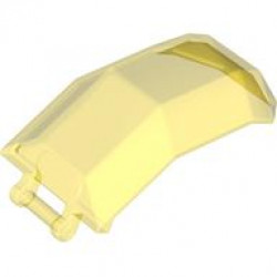 Windscreen 4 x 4 x 4 2/3 with Bar Handle: {прозрачно жълт}