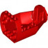 Cockpit 9 x 6 x 4 1/3, Tapered with Studs on Front: {ярко червен}