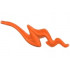 Wave Rounded Squiggly with Bar End (Flame): {червеникаво-оранжев}