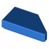 TILE 1X2, DEG. 45, CUT, LEFT: {ярко син}