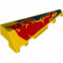RIGHT ROOF TILE 2X5, 45 DEG., NO. 2: {ярко жълт}