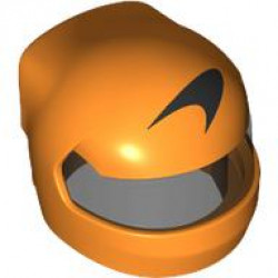 MINI HELMET, NO. 504: {ярко оранжев}