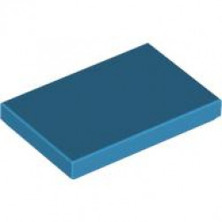 FLAT TILE 2X3: {тъмно небесносин}