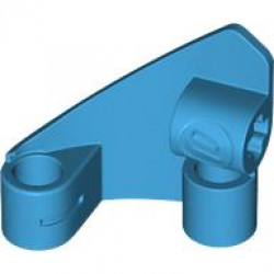 RIGHT PANEL CURVED 3X3X2, NO. 1: {тъмно небесносин}