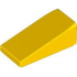 Покривна плочка 1X2X2/3: {ярко жълт}