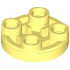 TILE, 2X2, INV., ROUND: {студено жълт}