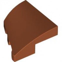 Wedge 2 x 2 x 2/3 Right: {тъмно оранжев}