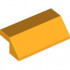 ROOF TILE 2X4, DEG. 45, W/O KNOBS: {огнено жълто-оранжев}