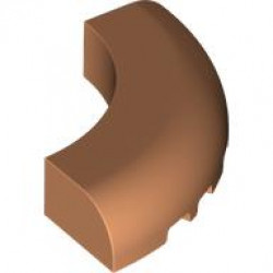 Brick, Round Corner 5 x 5 without Studs: {нуга}