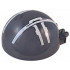 Windscreen 6 x 6 x 3 Canopy Half Sphere with Dual 2 Fingers with SW Rebel Ghost Cockpit, White Perpendicular Lines with Rivets and Black Outlines Pattern: {прозрачно черен}