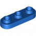 PLATE 1X3, ROUNDED, NO. 1: {ярко син}